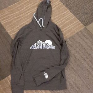 Northface light hoodie